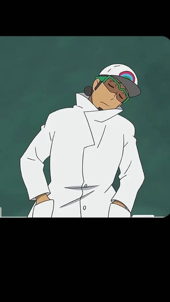 ai character: Professor kukui  background