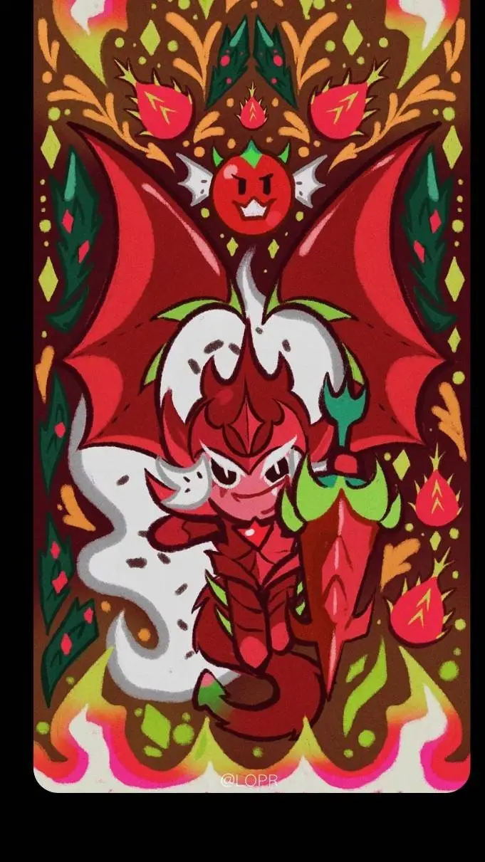 ai character: Pitaya  background