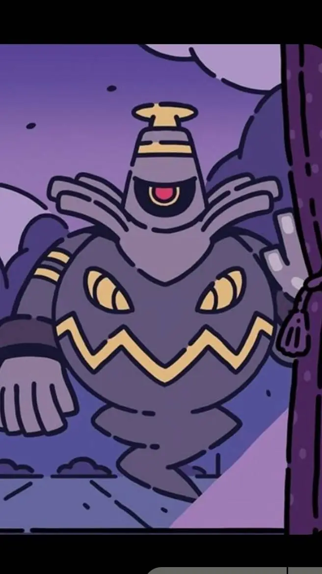 ai character: Dusknoir  background