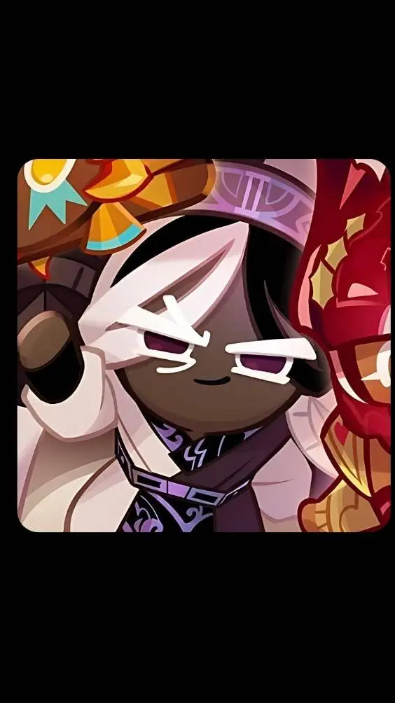 ai character: Dark cacao background