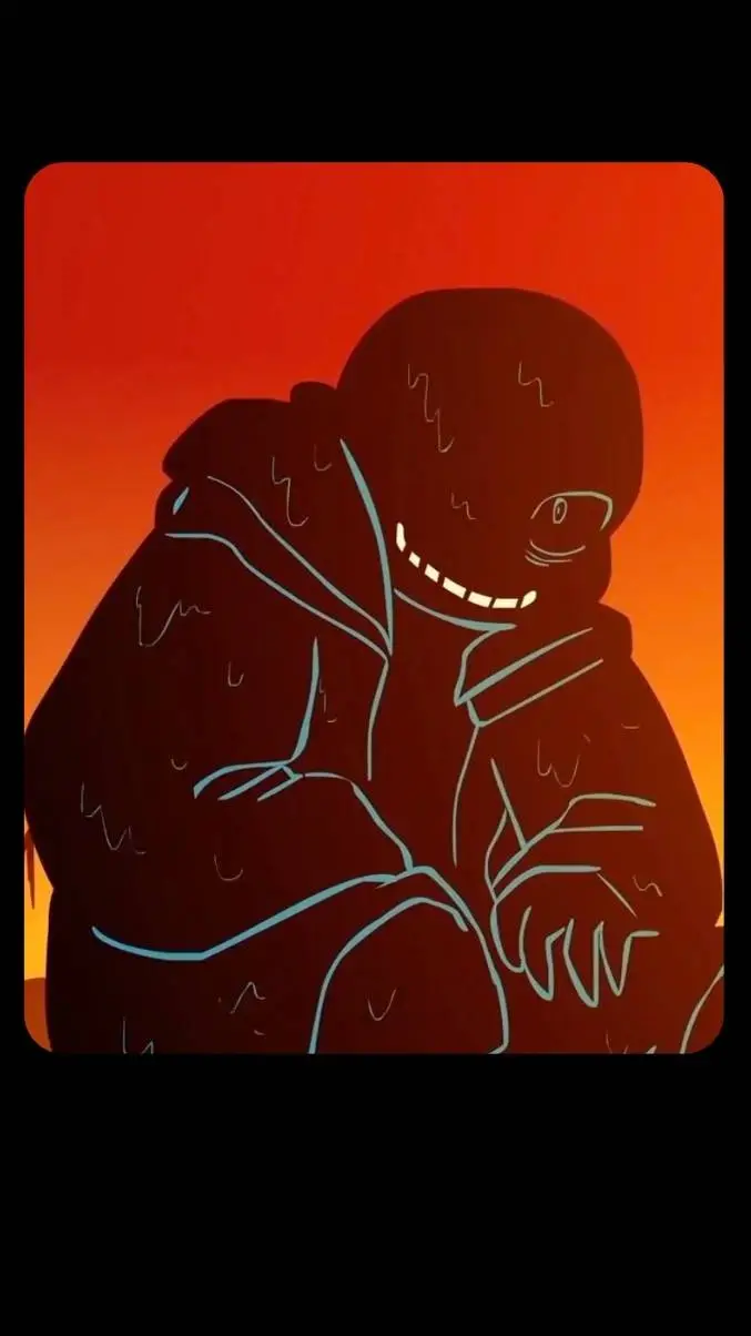 ai character: Nightmare sans background