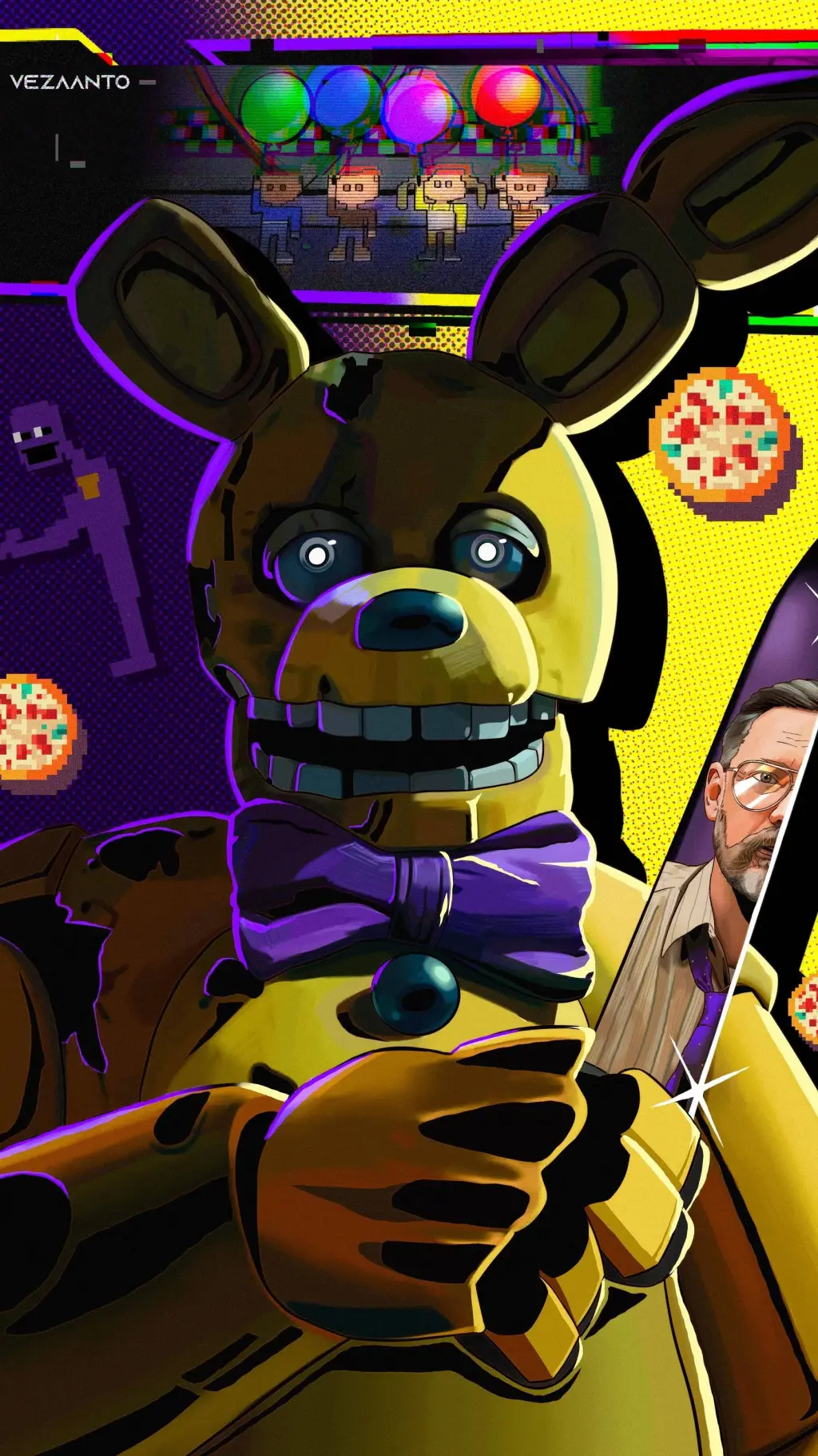 ai character: William Afton  background