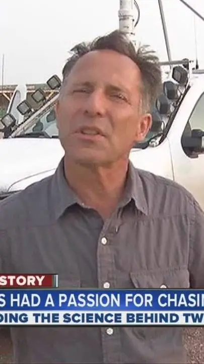 ai character: Tim Samaras  background