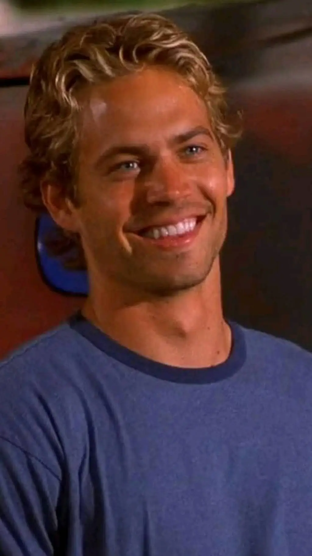 ai character: Paul walker  background