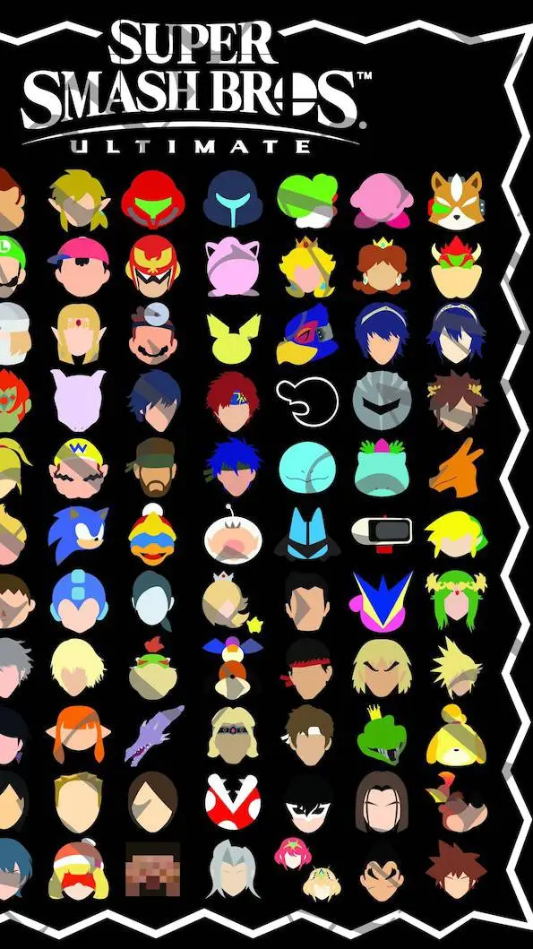 ai character: Super smash bros  background