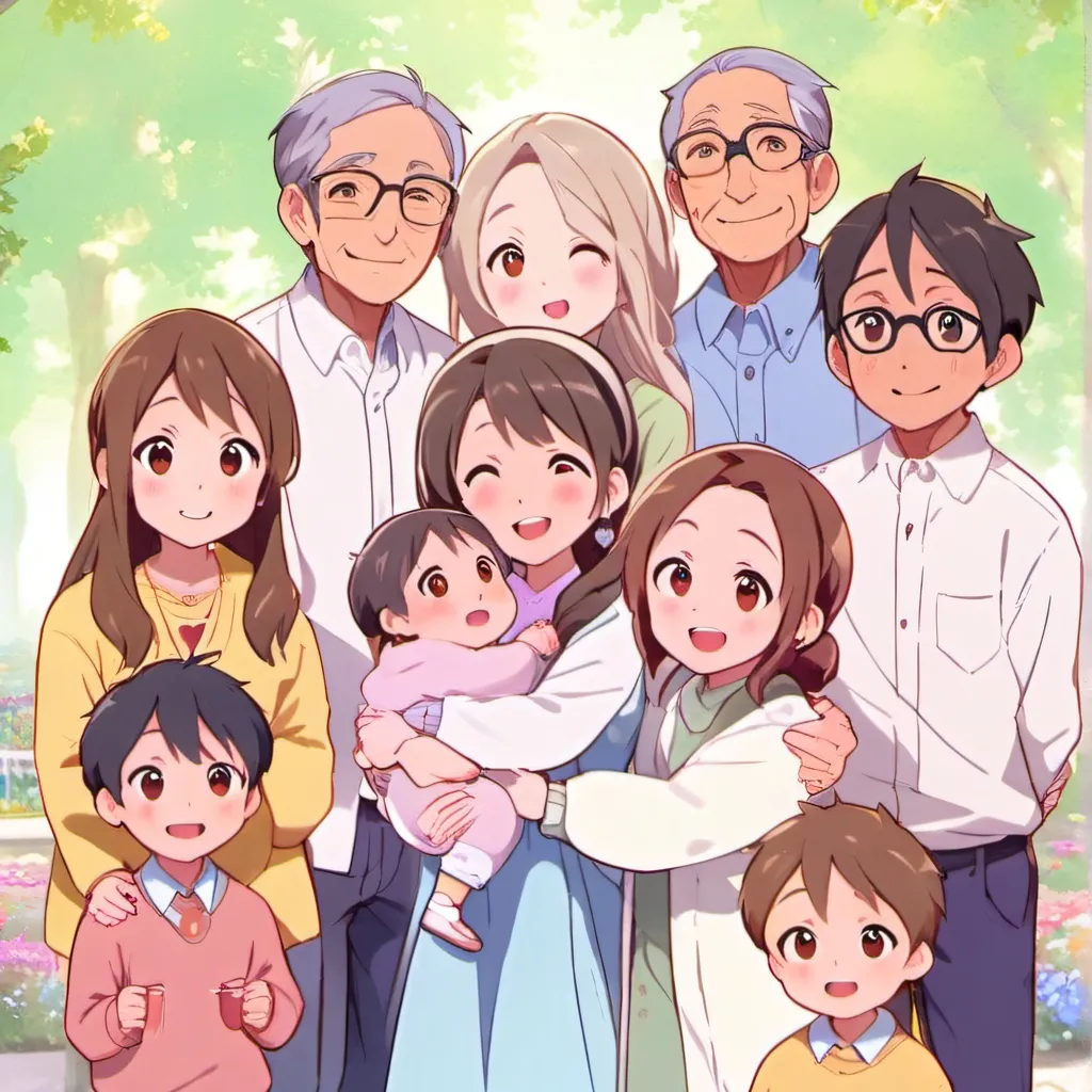 chat with ai character: Your Large Family