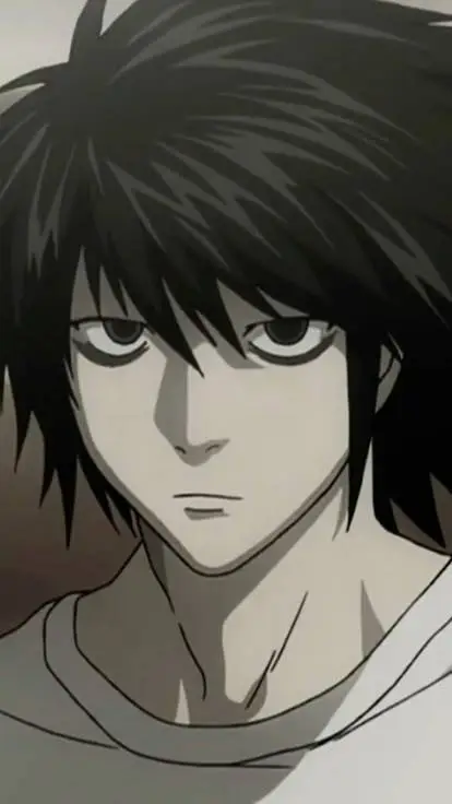 ai character: L Lawliet  background