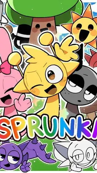 ai character: MUSTARD sprunki background