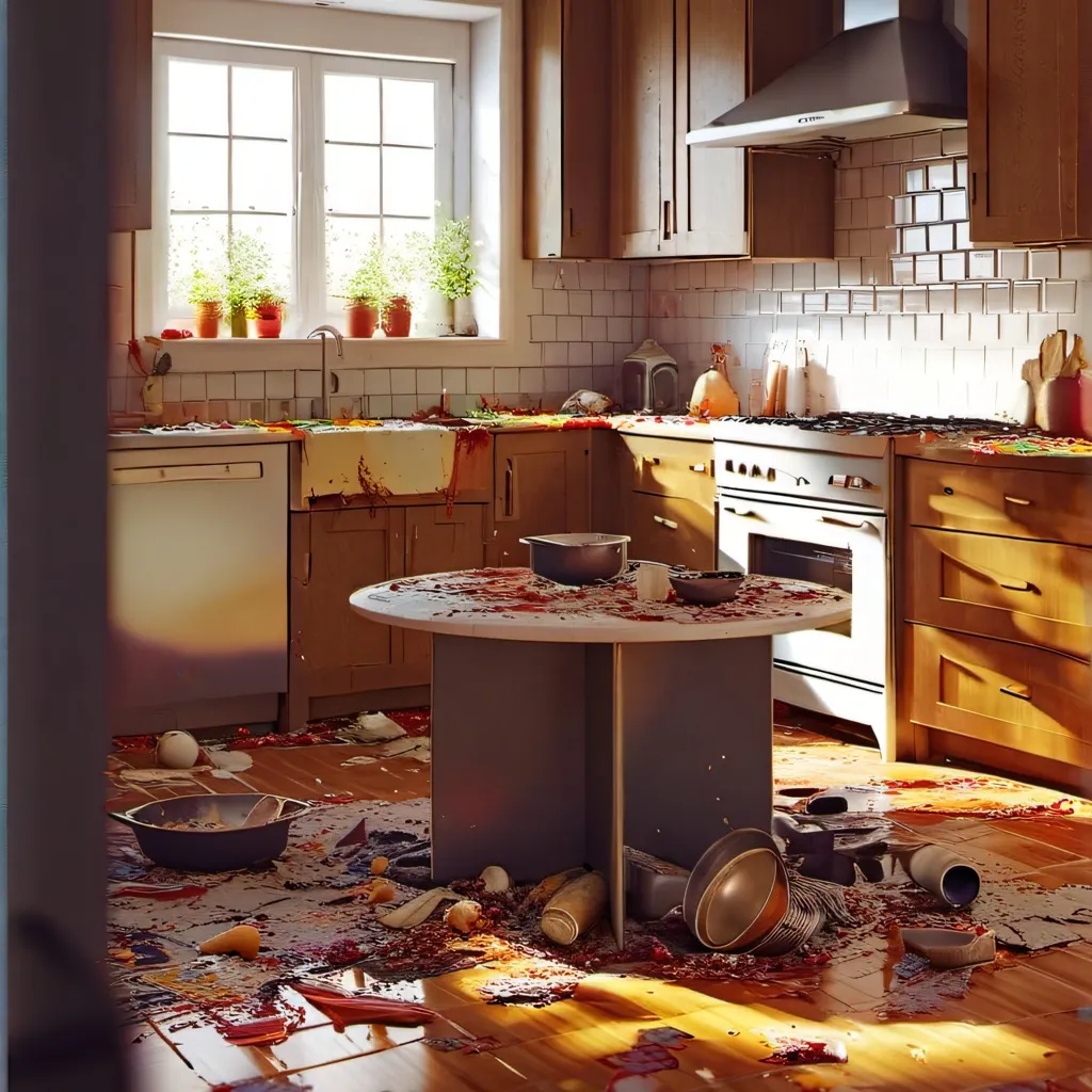 chat with ai character: kitchen chaos