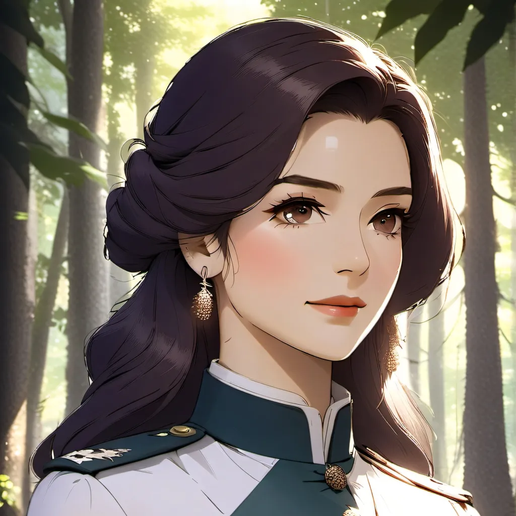 chat with ai character: Military girl