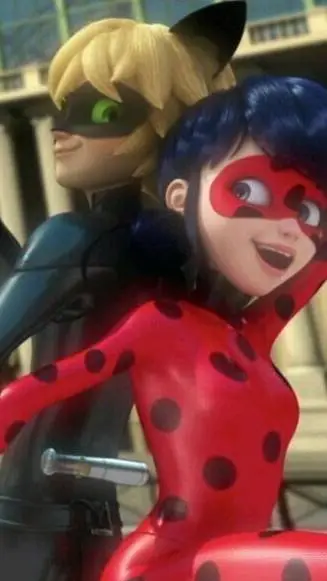 ai character: Miraculous ladybug background
