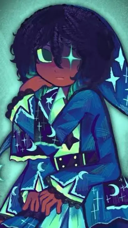 ai character: Astro humano  background