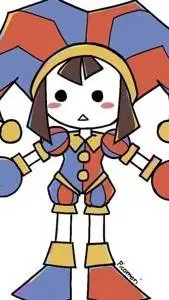 ai character:  ☆○Pomni○☆ background