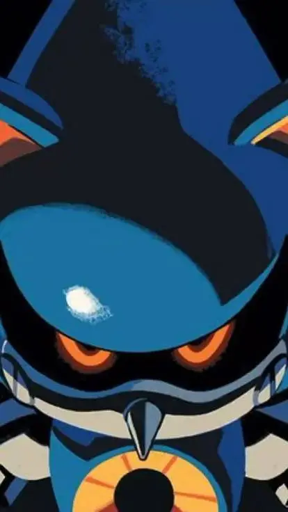 ai character: metal sonic background
