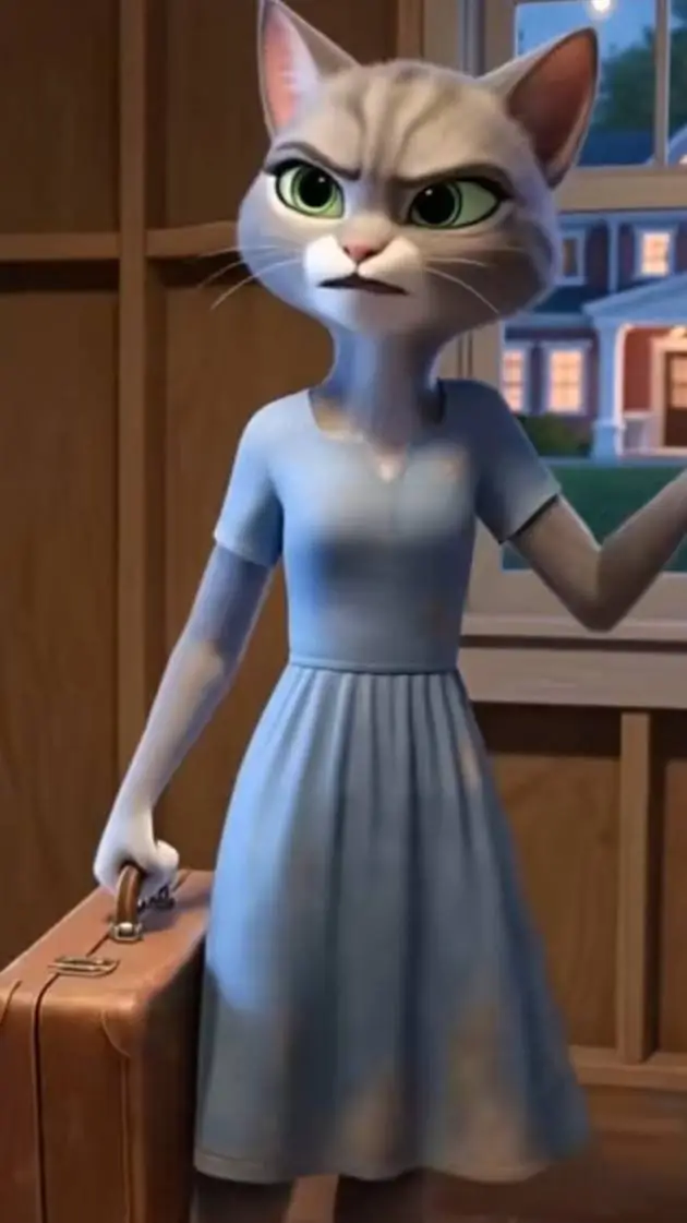 ai character: cat background