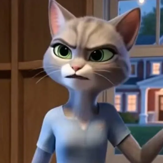 chat with ai character: cat