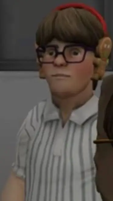 ai character: gingy mike  background