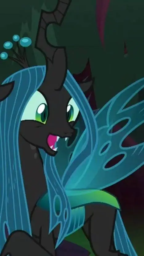 ai character: Queen Chrysalis background
