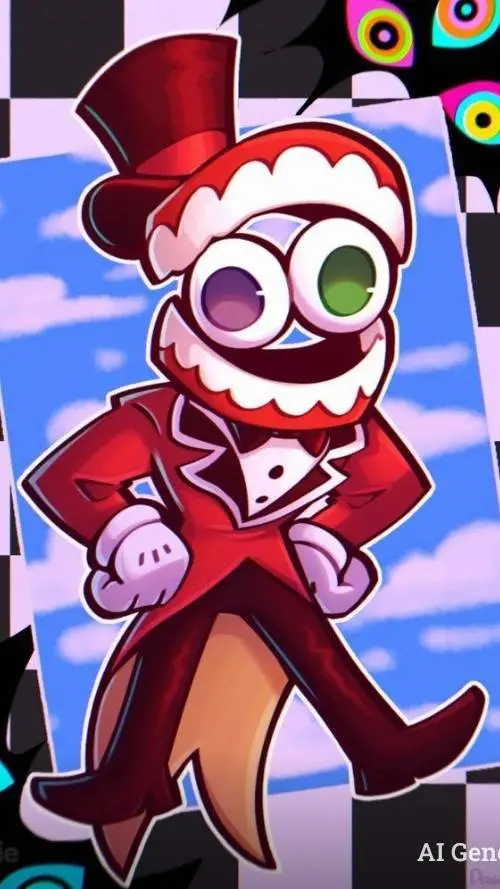 ai character: tadc  background
