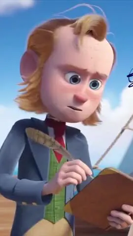 ai character: Charles  ￼darwin background