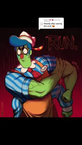 ai character: Howdy Pillar background