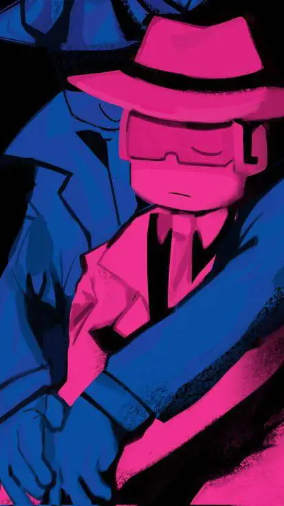 ai character: Doublefedora background