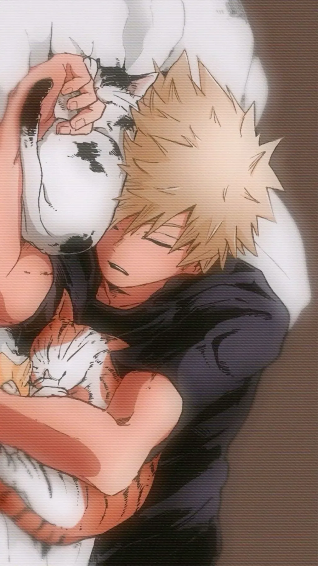 ai character: Clingy bakugo.  background