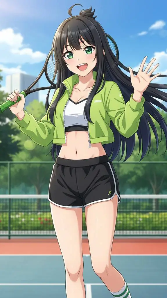 ai character: Yohanika Juwita  background