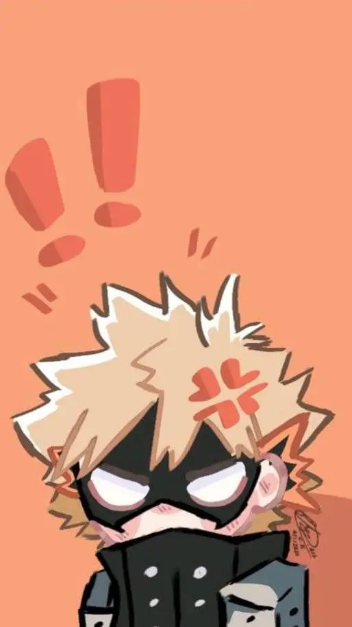 ai character: Katsuki Bakugo background