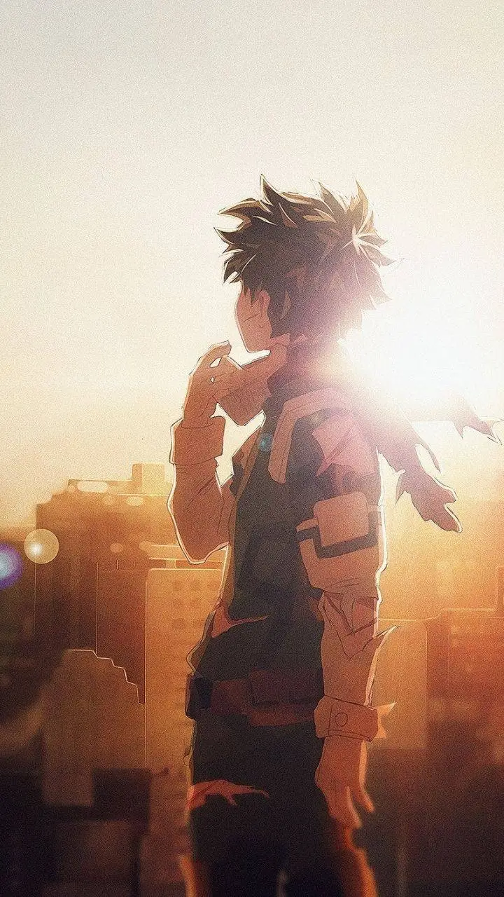 ai character: Deku background