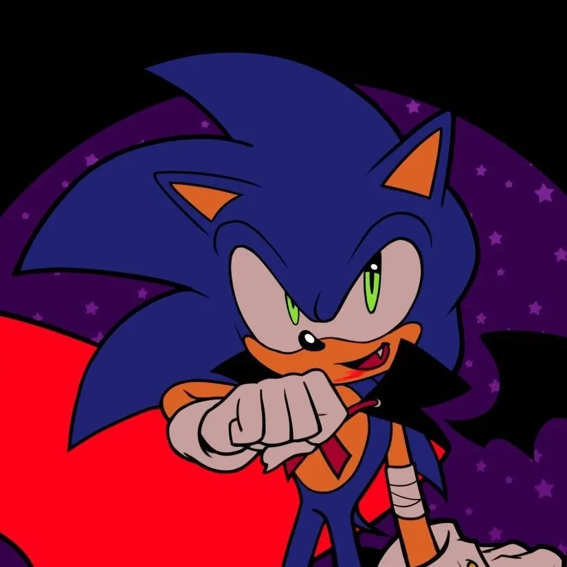 chat with ai character: SONIC VAMPIRE