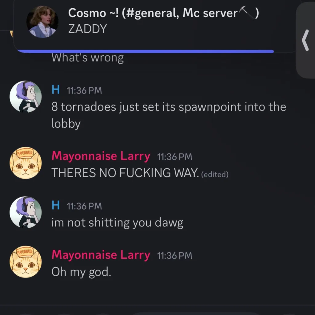 chat with ai character: Drink things