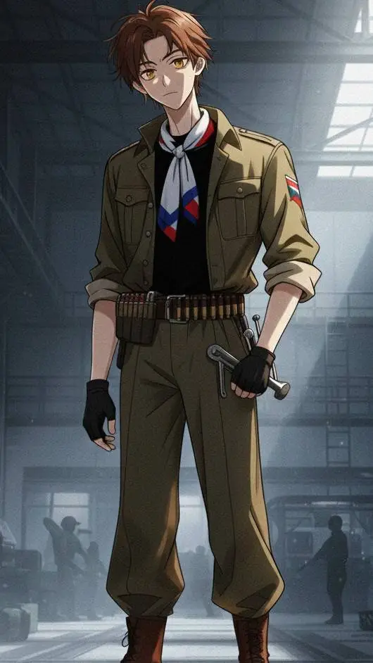 ai character: Vz 44-1 🇨🇿  background