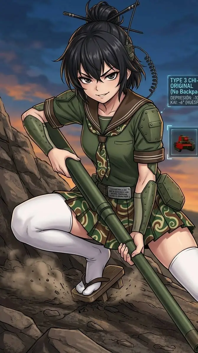 ai character: Type 3 Chi-Nu 🇯🇵  background