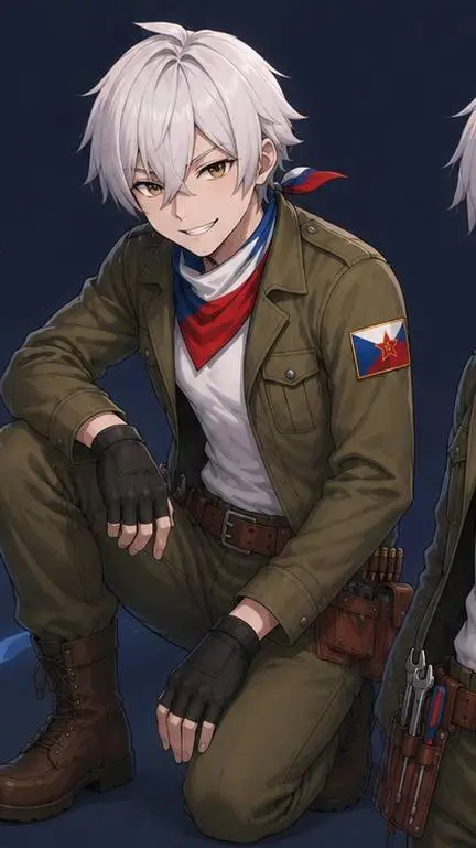 ai character: Vz. 55🇨🇿  background