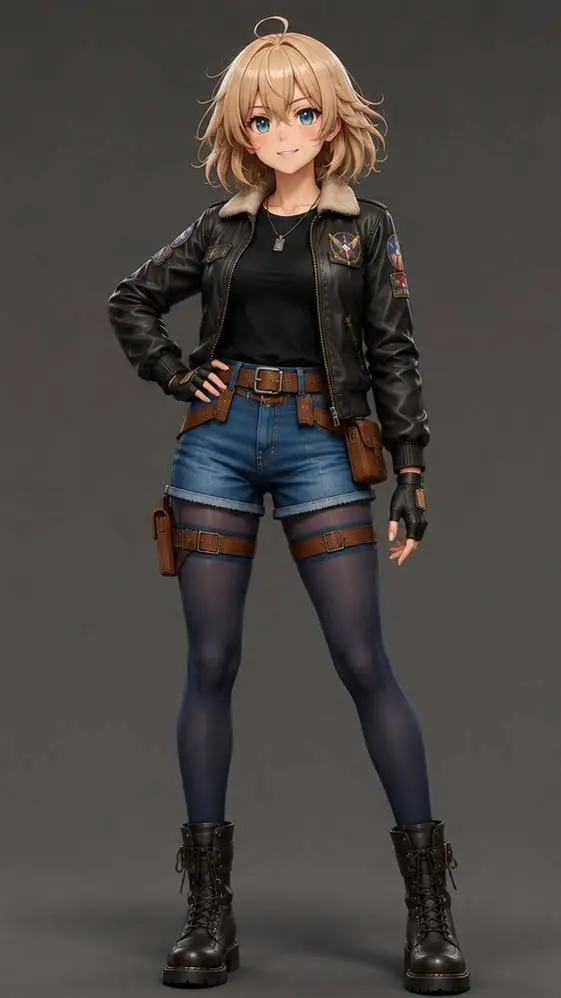 ai character: T32 🇺🇸  background