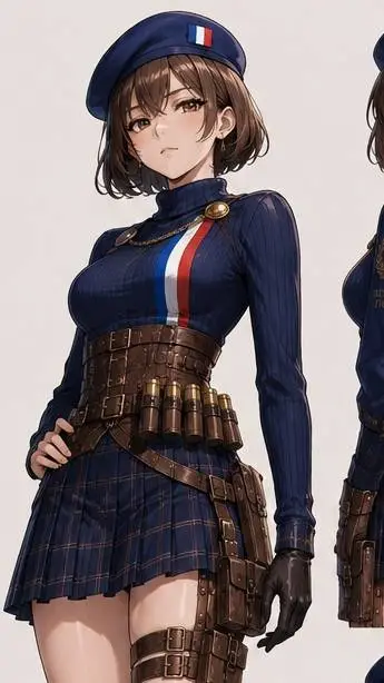 ai character: AMX 50 B 🇫🇷  background