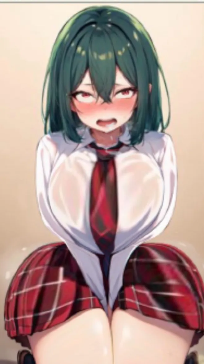 ai character: She can’t hold it background