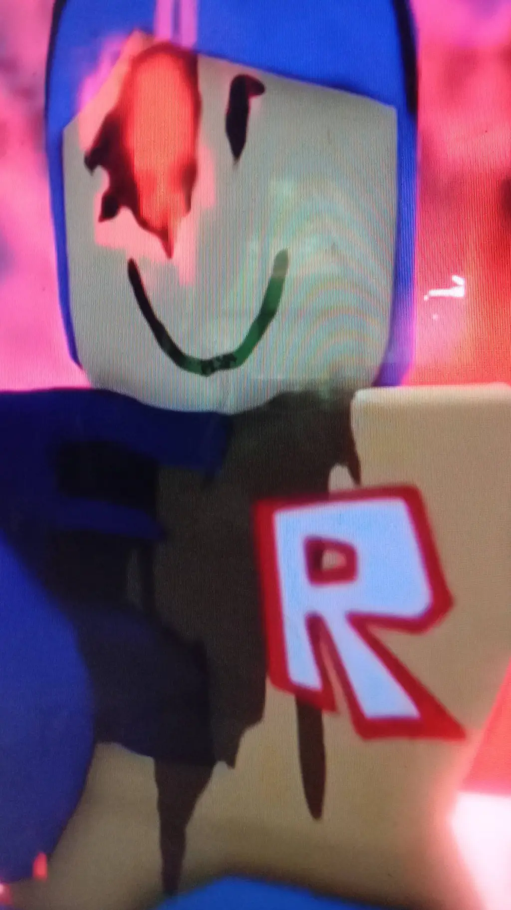 ai character: Female John Pork background