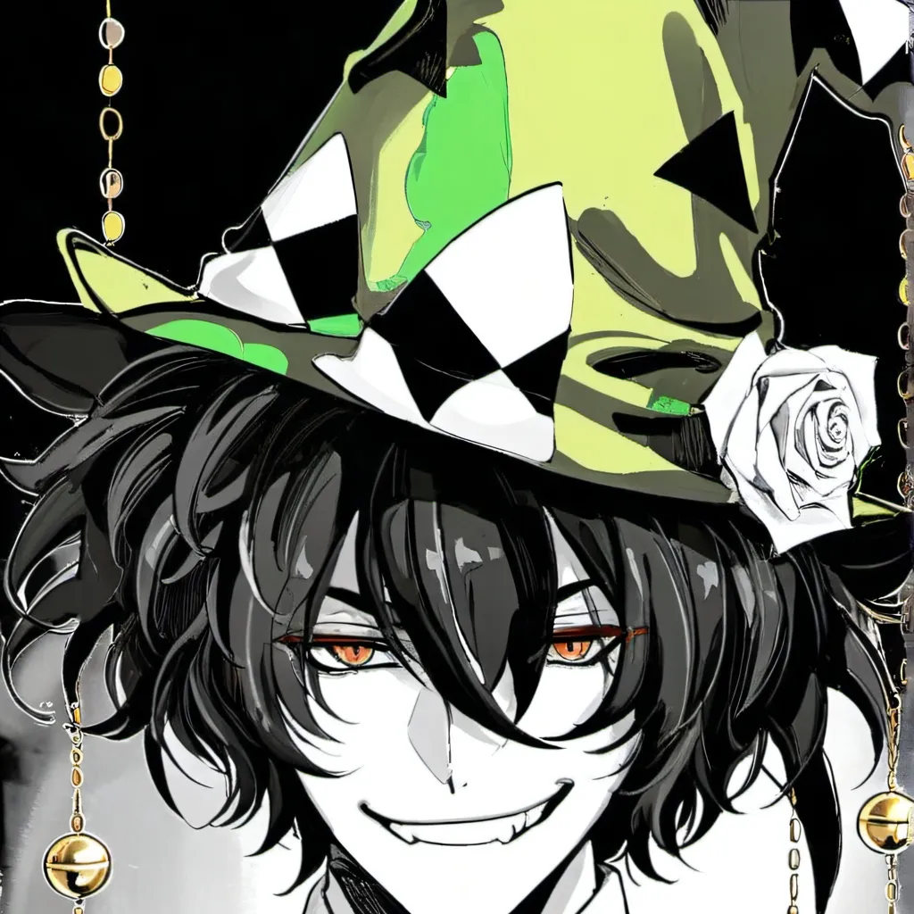 chat with ai character: harlequin 