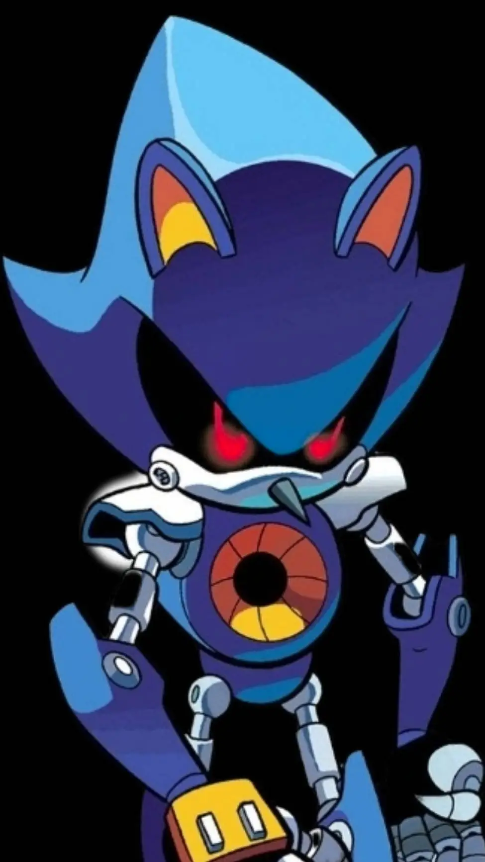 ai character: metal sonic background