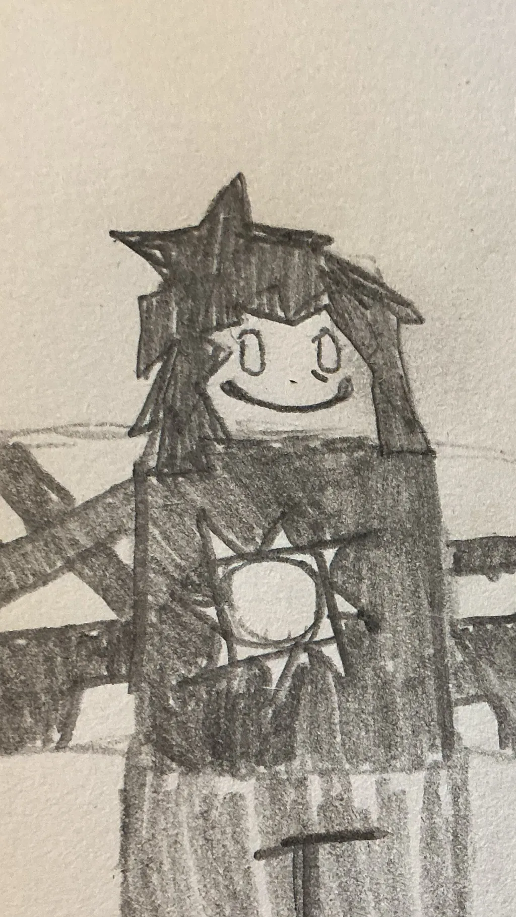 ai character: Two time  background