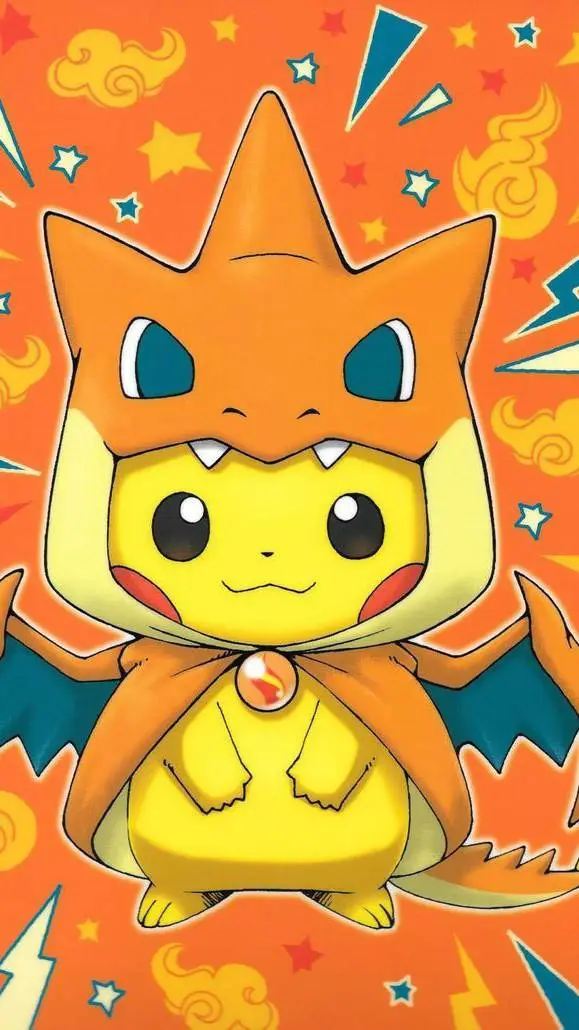 ai character: Pikachu background