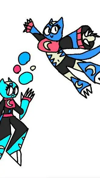 ai character: Luna  background