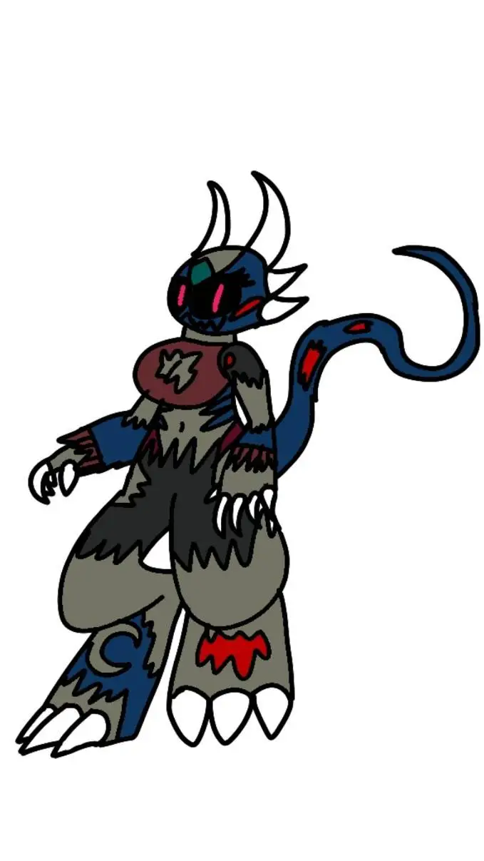 ai character: Luna alegre  background