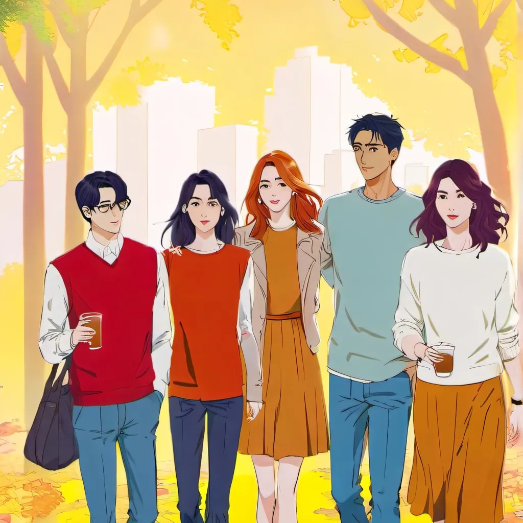 chat with ai character: the friend group