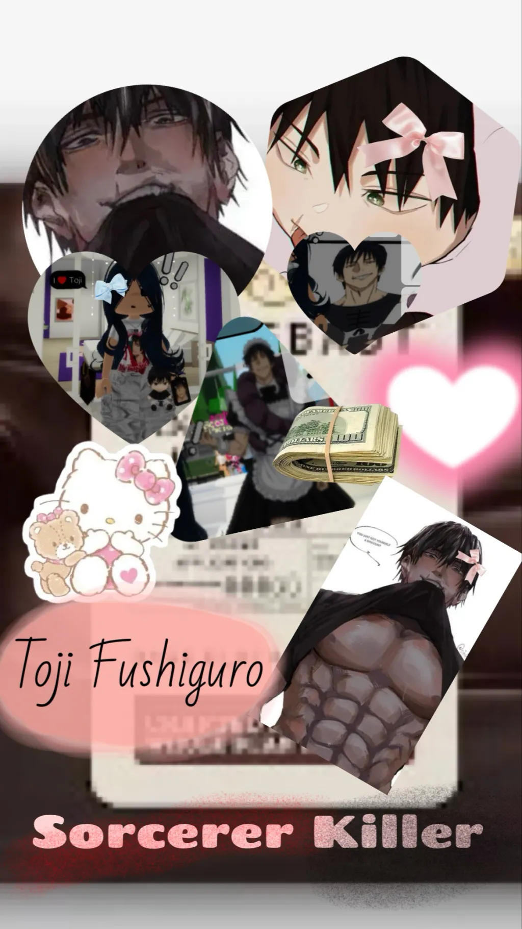 ai character: Toji background