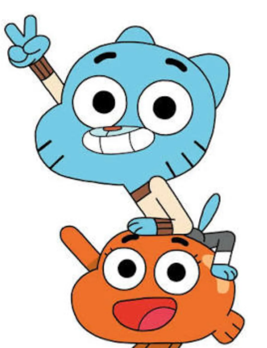 chat with ai character: Gumball and darwin