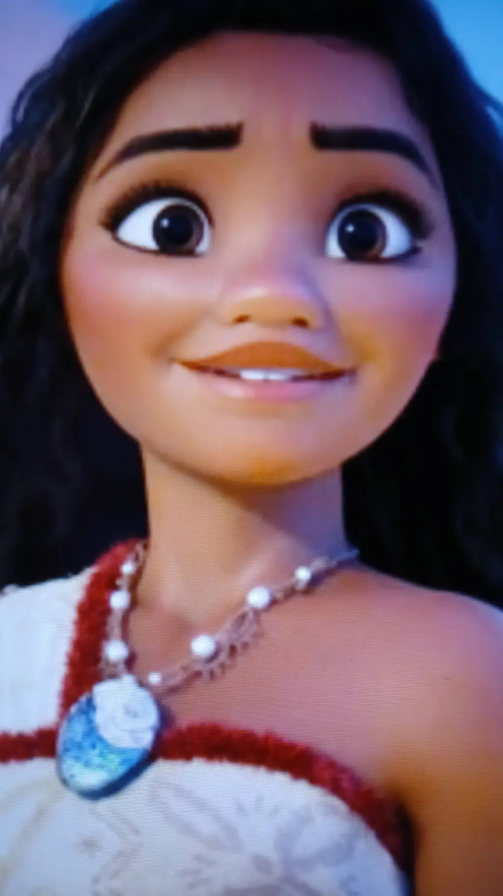 ai character: Moana  background