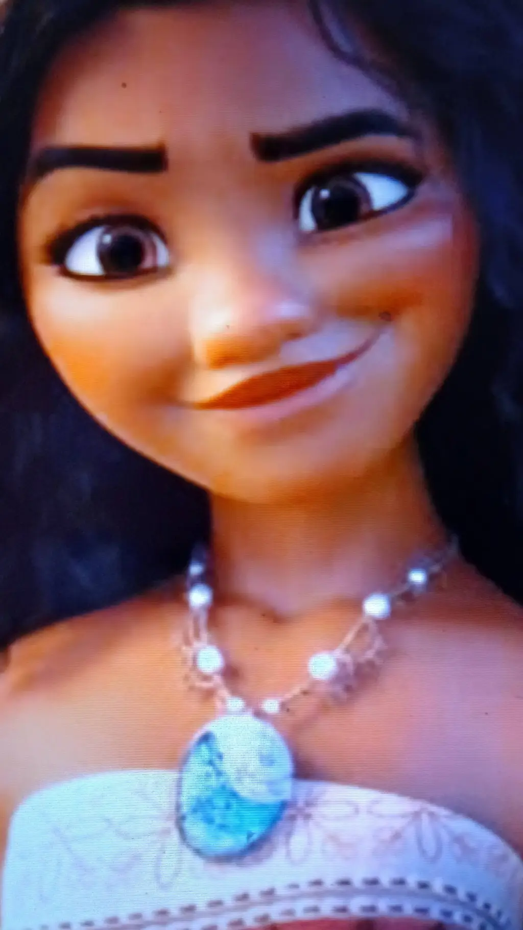 ai character: Moana  background
